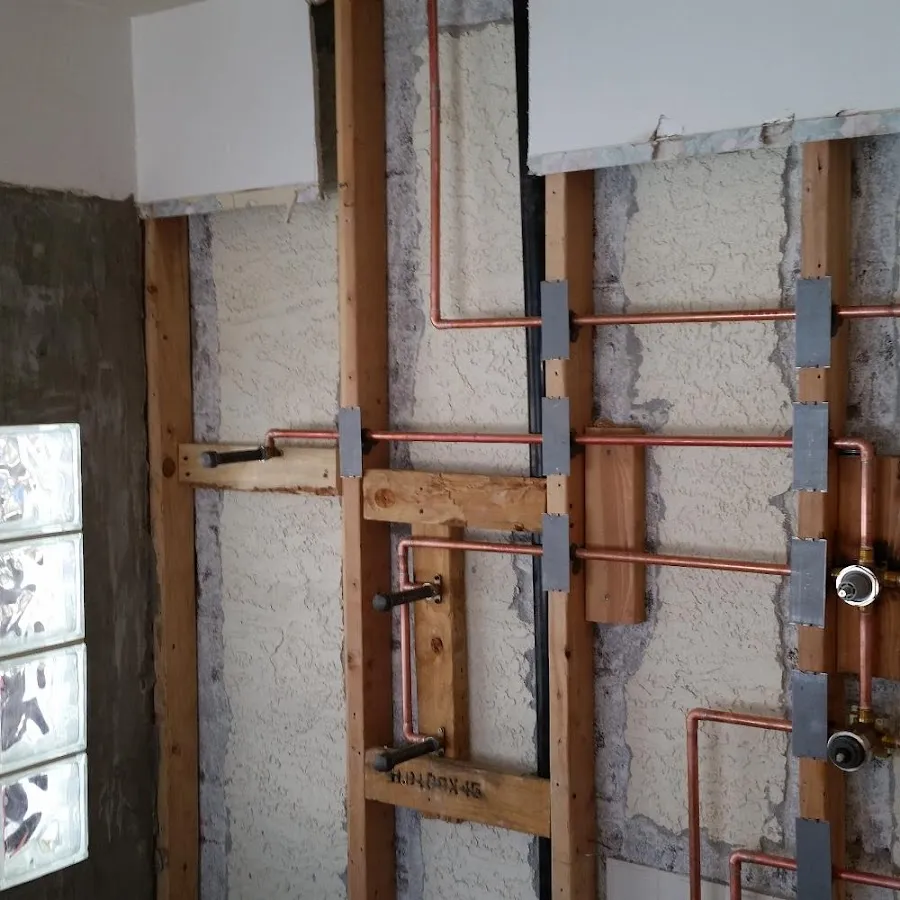 Copper pipe installation for Repiping in Long Lake